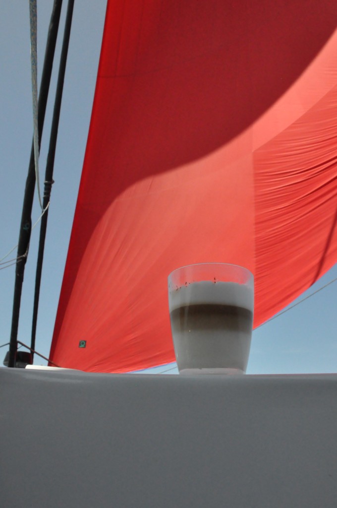 Café Latte at sea
