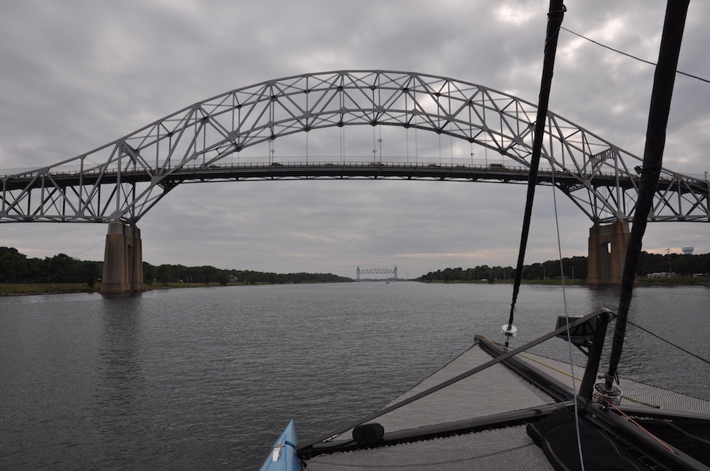 Cape Cod Canal - two bridges