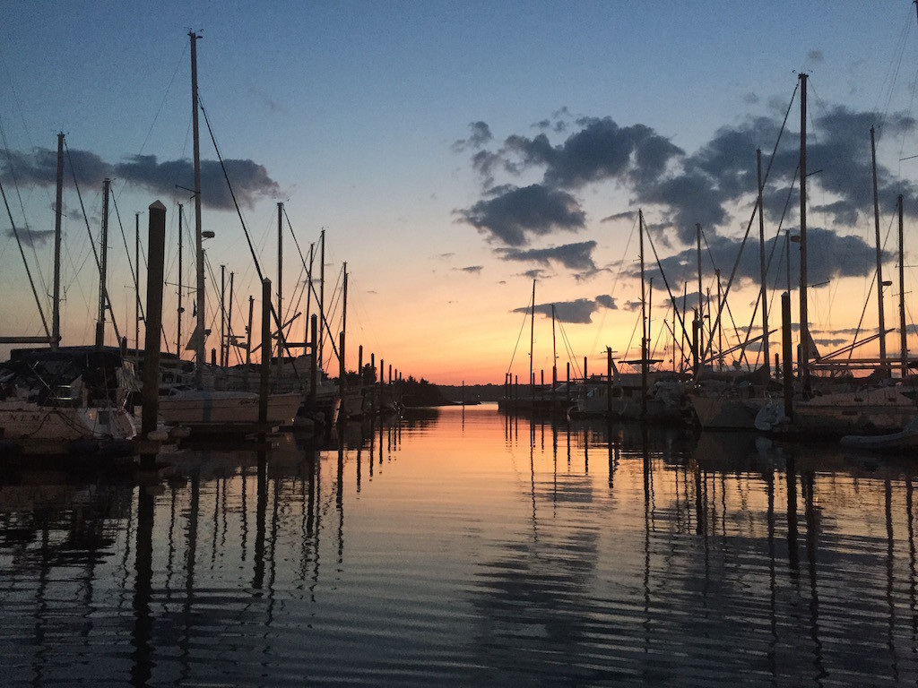 lots of boats in Rhode Island