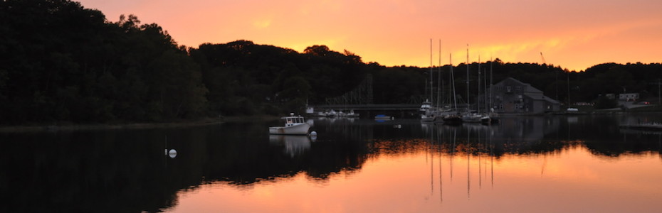 Sunset at Thomaston, Maine