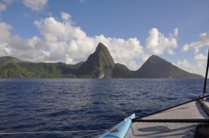 Moonwave approaching Pitons