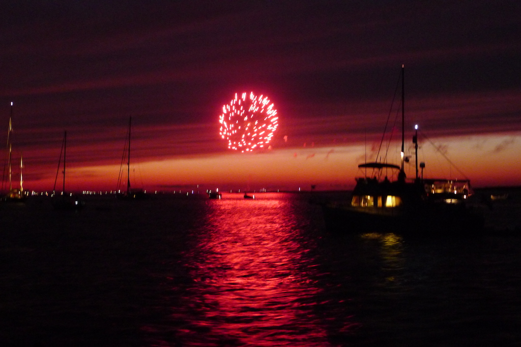 New England July 2016 fireworks