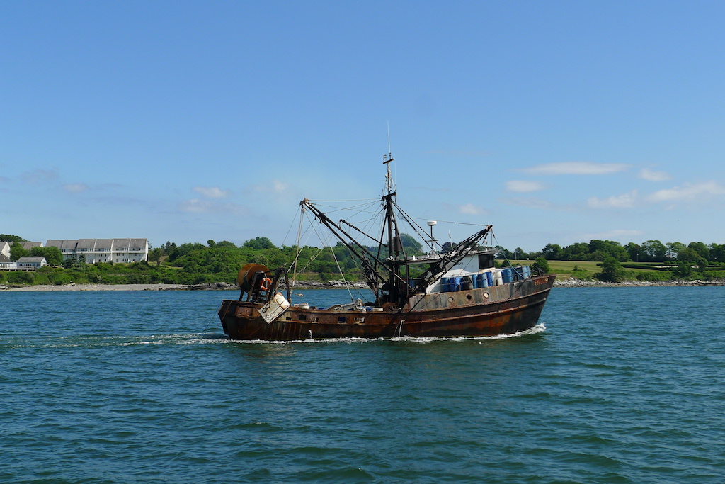 New England July 2016 Fishing Boat
