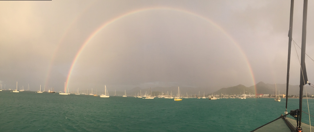 Double Rainbow Marigot, SXM