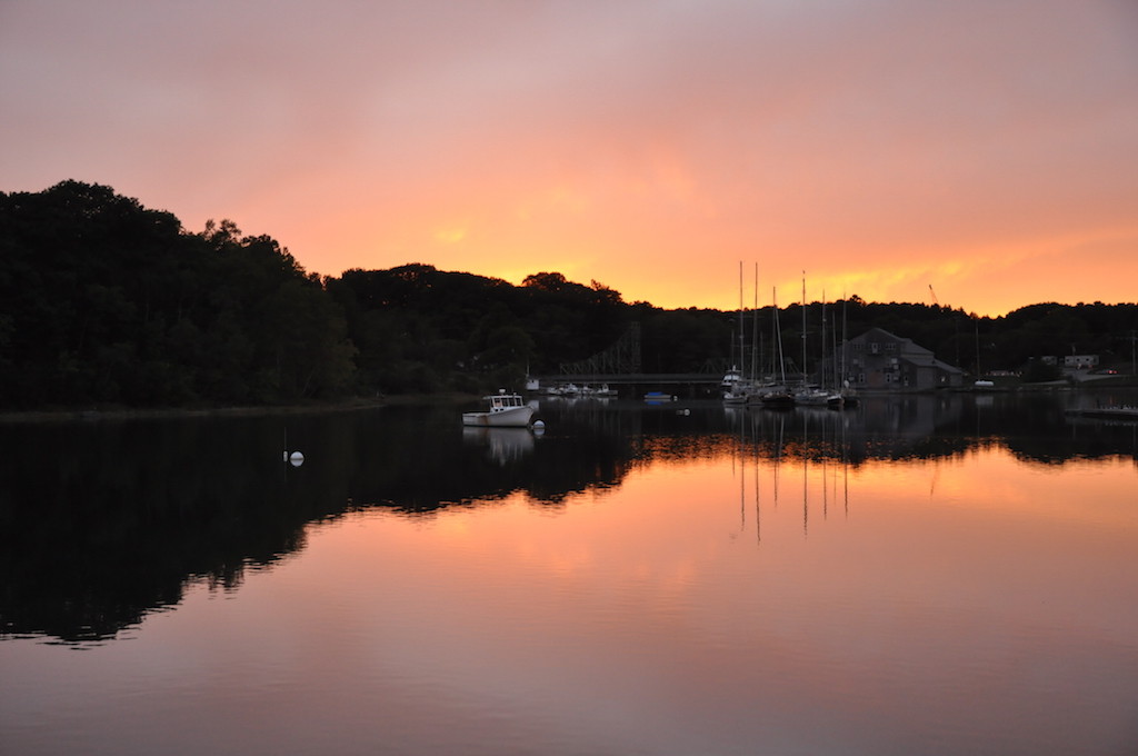 Sunset at Thomaston, Maine