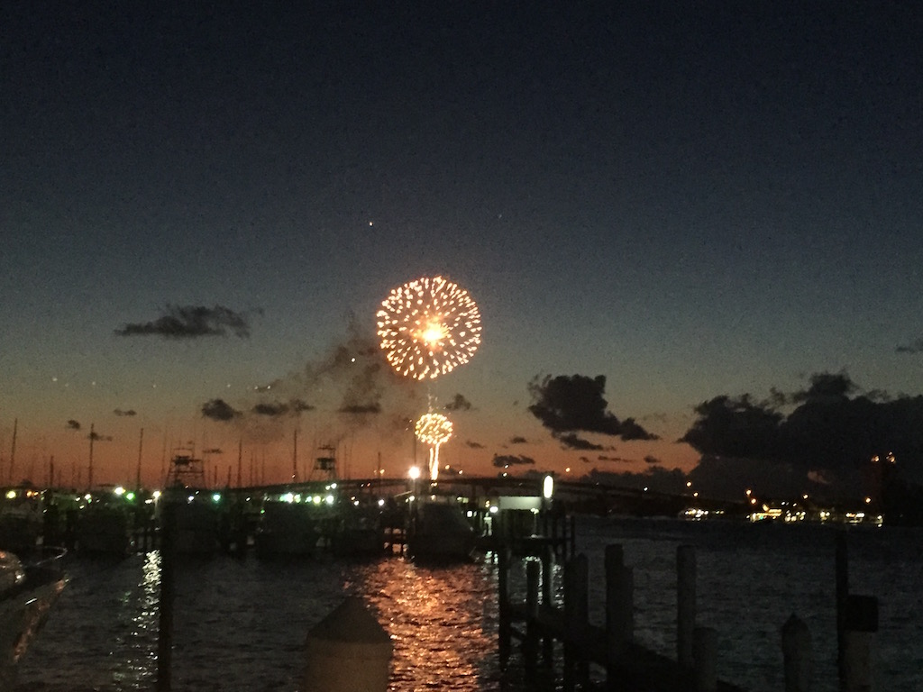 Nassau Sunset and fireworks - Bahamas 2016 (2)