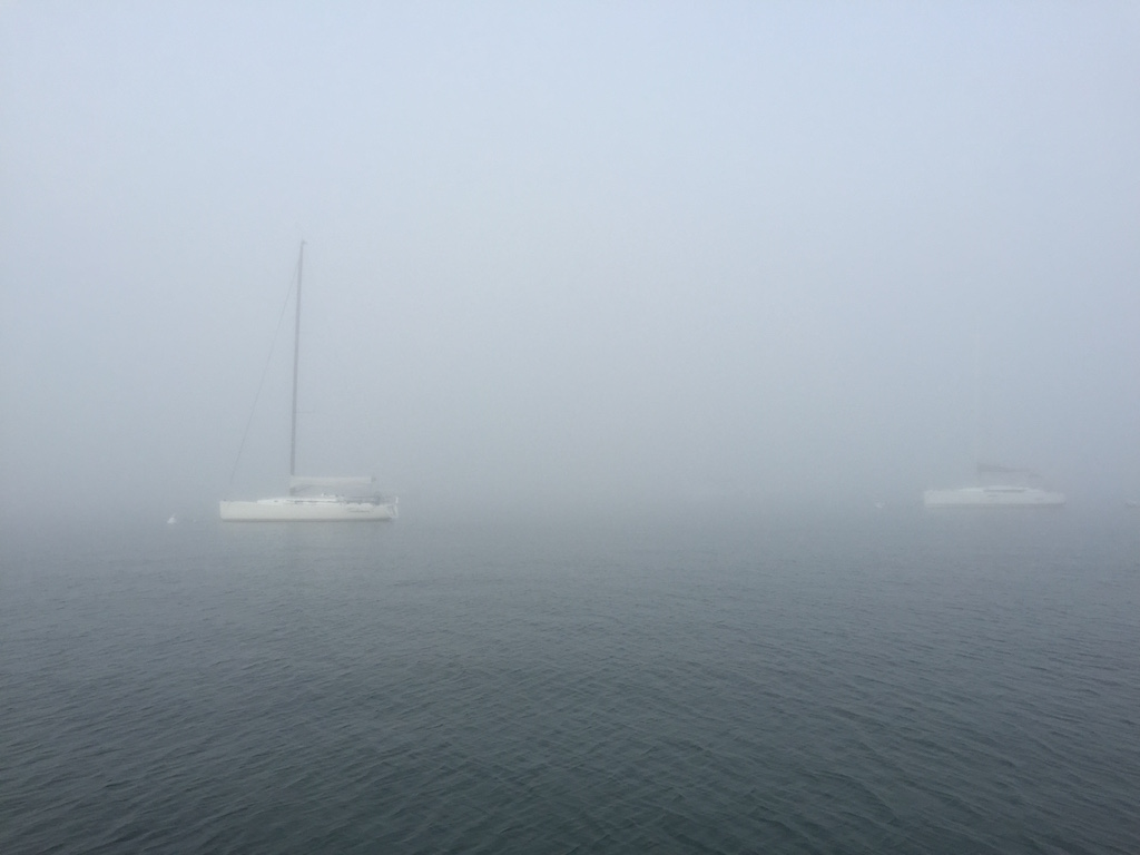 New England July 2016 foggy day